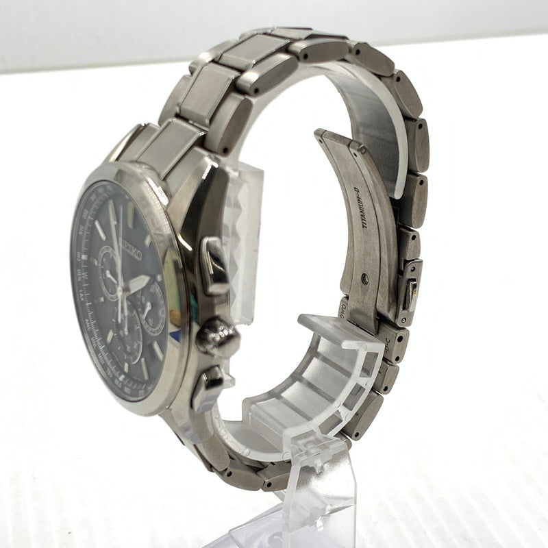 【中古品】【メンズ】 SEIKO セイコー BRIGHTZ FLIGHT EXPERT 8B92-0AA0 ブライツ フライトエキスパート 腕時計 197-261011-ko-05-teih カラー：シルバー/ブラック 万代Net店