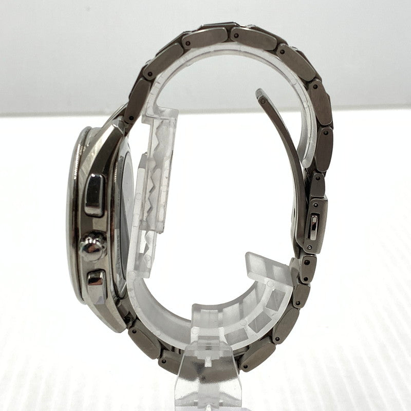 【中古品】【メンズ】 SEIKO セイコー BRIGHTZ FLIGHT EXPERT 8B92-0AA0 ブライツ フライトエキスパート 腕時計 197-261011-ko-05-teih カラー：シルバー/ブラック 万代Net店