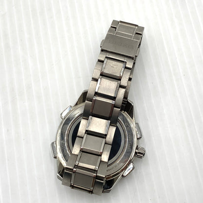 【中古品】【メンズ】 SEIKO セイコー BRIGHTZ FLIGHT EXPERT 8B92-0AA0 ブライツ フライトエキスパート 腕時計 197-261011-ko-05-teih カラー：シルバー/ブラック 万代Net店