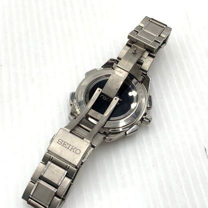 【中古品】【メンズ】 SEIKO セイコー BRIGHTZ FLIGHT EXPERT 8B92-0AA0 ブライツ フライトエキスパート 腕時計 197-261011-ko-05-teih カラー：シルバー/ブラック 万代Net店