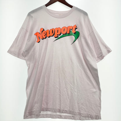 【現状渡し品】【メンズ】 UNKNOW NEW PORT LOGO T-SHIRT ニューポート ロゴ Tシャツ 半袖 トップス 145-261009-sa-13-teih サイズ：不明 カラー：ホワイト 万代Net店