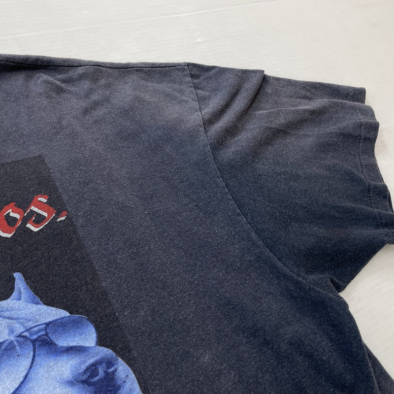 【現状渡し品】【メンズ】 STEDMAN ステットマン MASTER GRAPHICS T-SHIRT マスター グラフィックス Tシャツ 半袖 トップス 145-261009-sa-14-teih サイズ：XL カラー：ブラック 万代Net店