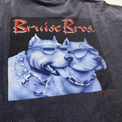【現状渡し品】【メンズ】 STEDMAN ステットマン MASTER GRAPHICS T-SHIRT マスター グラフィックス Tシャツ 半袖 トップス 145-261009-sa-14-teih サイズ：XL カラー：ブラック 万代Net店