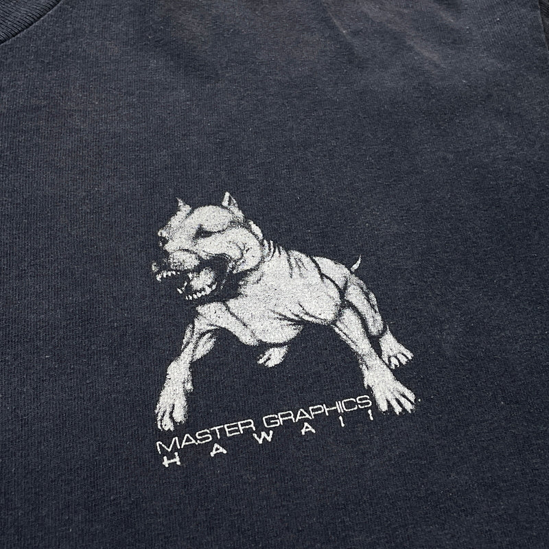 【現状渡し品】【メンズ】 STEDMAN ステットマン MASTER GRAPHICS T-SHIRT マスター グラフィックス Tシャツ 半袖 トップス 145-261009-sa-14-teih サイズ：XL カラー：ブラック 万代Net店