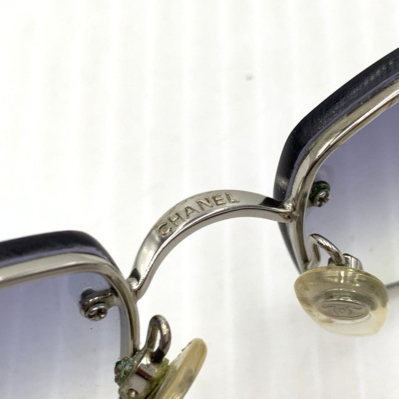 【現状渡し品】【メンズ】 CHANEL シャネル SUNGLASSES 4093-B サングラス アイウェア メガネ 183-261011-ko-02-teih サイズ：56□16-130 カラー：シルバーカラーフレーム 万代Net店