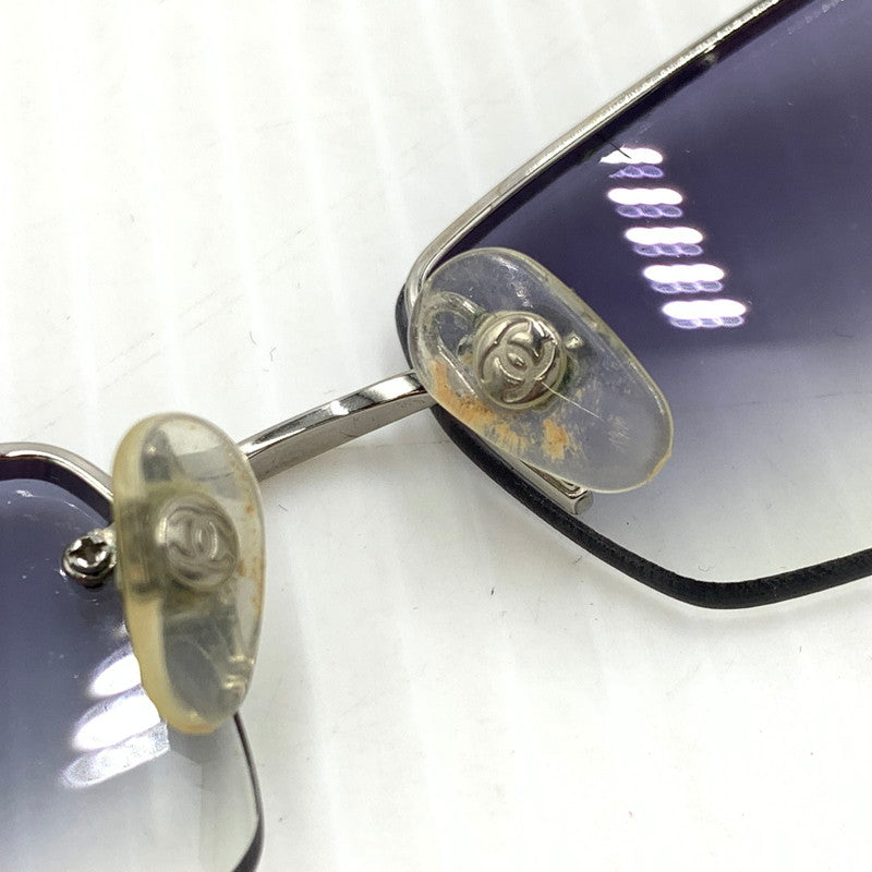 【現状渡し品】【メンズ】 CHANEL シャネル SUNGLASSES 4093-B サングラス アイウェア メガネ 183-261011-ko-02-teih サイズ：56□16-130 カラー：シルバーカラーフレーム 万代Net店