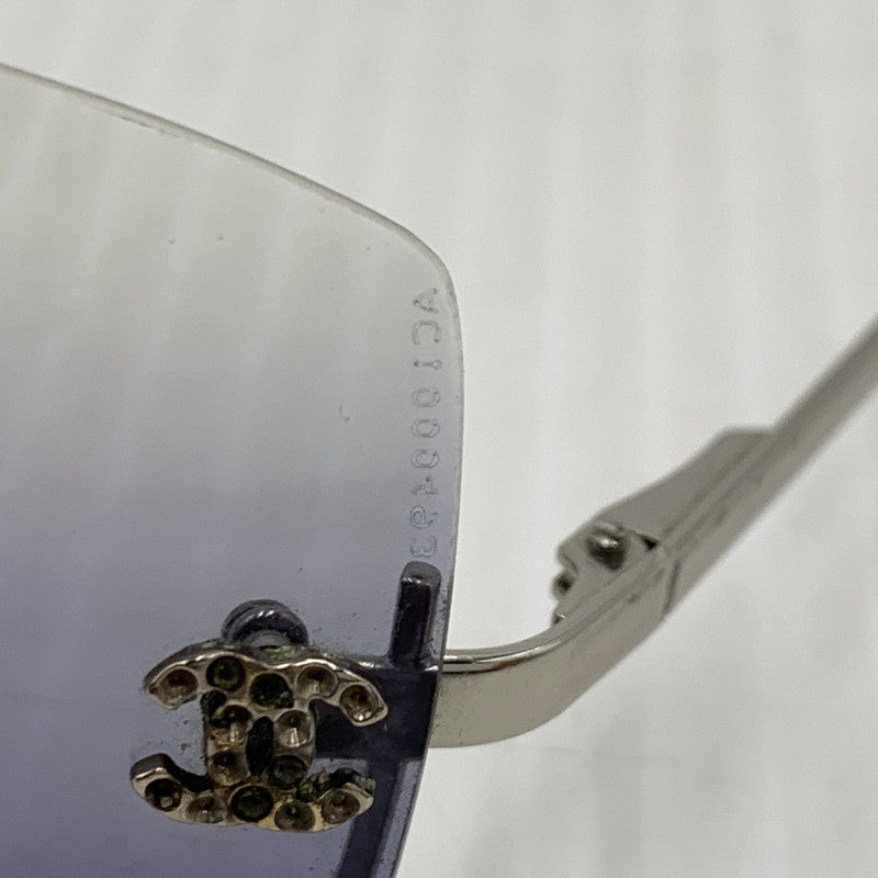 【現状渡し品】【メンズ】 CHANEL シャネル SUNGLASSES 4093-B サングラス アイウェア メガネ 183-261011-ko-02-teih サイズ：56□16-130 カラー：シルバーカラーフレーム 万代Net店
