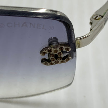 【現状渡し品】【メンズ】 CHANEL シャネル SUNGLASSES 4093-B サングラス アイウェア メガネ 183-261011-ko-02-teih サイズ：56□16-130 カラー：シルバーカラーフレーム 万代Net店