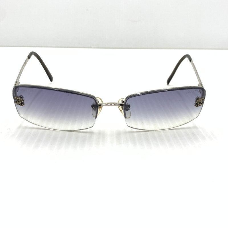 【現状渡し品】【メンズ】 CHANEL シャネル SUNGLASSES 4093-B サングラス アイウェア メガネ 183-261011-ko-02-teih サイズ：56□16-130 カラー：シルバーカラーフレーム 万代Net店