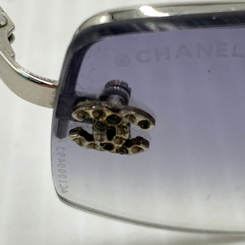 【現状渡し品】【メンズ】 CHANEL シャネル SUNGLASSES 4093-B サングラス アイウェア メガネ 183-261011-ko-02-teih サイズ：56□16-130 カラー：シルバーカラーフレーム 万代Net店