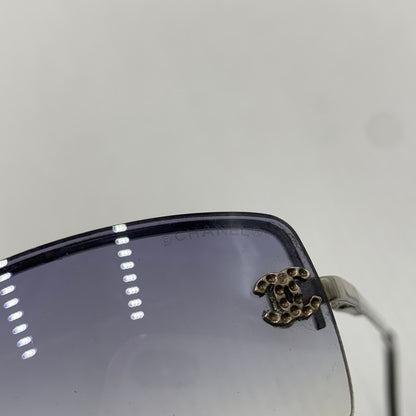 【現状渡し品】【メンズ】 CHANEL シャネル SUNGLASSES 4093-B サングラス アイウェア メガネ 183-261011-ko-02-teih サイズ：56□16-130 カラー：シルバーカラーフレーム 万代Net店