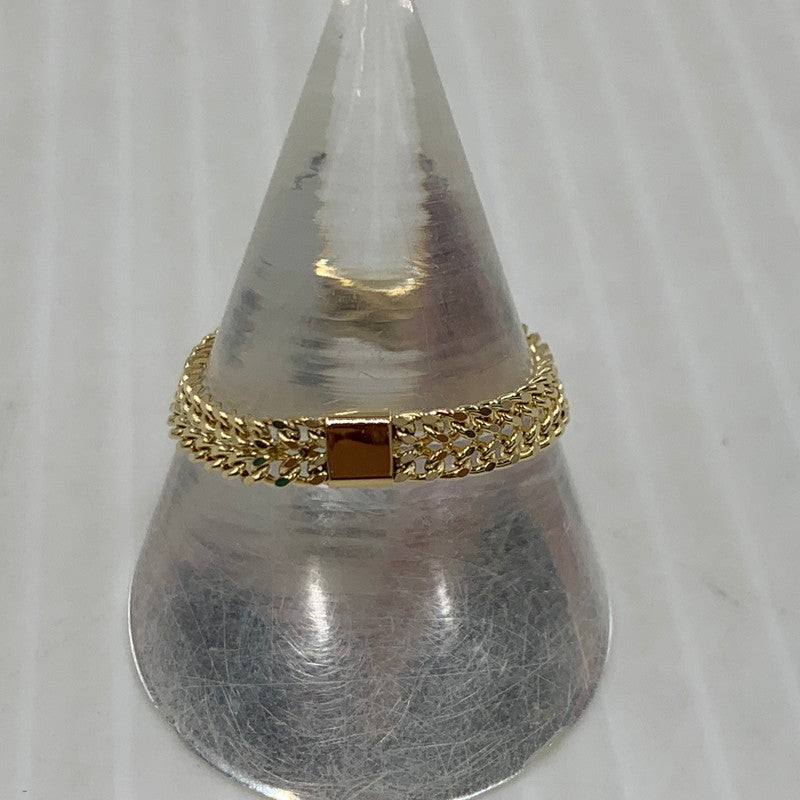 【中古品】【レディース】 L&Co エルアンドコー K18 ビスマルク チェーン リング アクセサリー 指輪 192-261011-ko-08-teih カラー：ゴールド 万代Net店