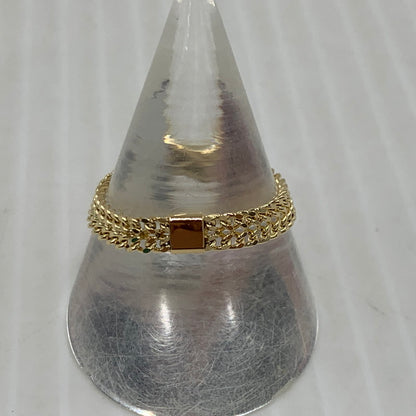 【中古品】【レディース】 L&Co エルアンドコー K18 ビスマルク チェーン リング アクセサリー 指輪 192-261011-ko-08-teih カラー：ゴールド 万代Net店