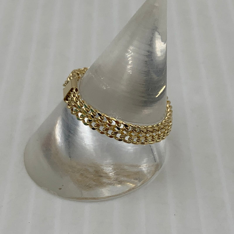 【中古品】【レディース】 L&Co エルアンドコー K18 ビスマルク チェーン リング アクセサリー 指輪 192-261011-ko-08-teih カラー：ゴールド 万代Net店
