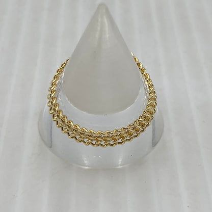 【中古品】【レディース】 L&Co エルアンドコー K18 ビスマルク チェーン リング アクセサリー 指輪 192-261011-ko-08-teih カラー：ゴールド 万代Net店