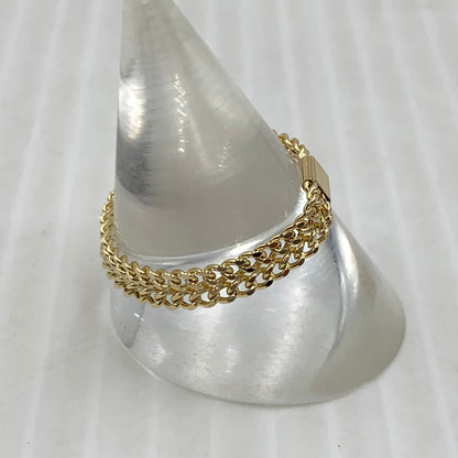 【中古品】【レディース】 L&Co エルアンドコー K18 ビスマルク チェーン リング アクセサリー 指輪 192-261011-ko-08-teih カラー：ゴールド 万代Net店
