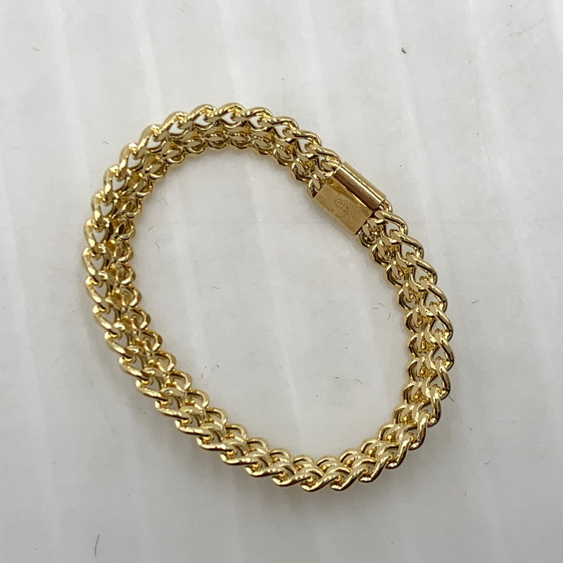 【中古品】【レディース】 L&Co エルアンドコー K18 ビスマルク チェーン リング アクセサリー 指輪 192-261011-ko-08-teih カラー：ゴールド 万代Net店