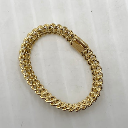 【中古品】【レディース】 L&Co エルアンドコー K18 ビスマルク チェーン リング アクセサリー 指輪 192-261011-ko-08-teih カラー：ゴールド 万代Net店