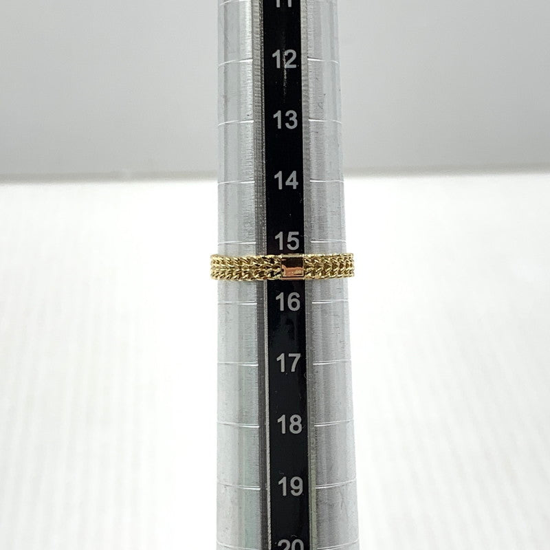 【中古品】【レディース】 L&Co エルアンドコー K18 ビスマルク チェーン リング アクセサリー 指輪 192-261011-ko-08-teih カラー：ゴールド 万代Net店