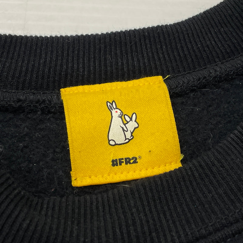 【中古品】【メンズ】 FR2 エフアールツー UKIYOE SWEAT 浮世絵 スウェット 長袖 トップス トレーナー 142-261009-sa-17-teih サイズ：M カラー：ブラック 万代Net店