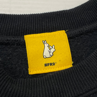 【中古品】【メンズ】 FR2 エフアールツー UKIYOE SWEAT 浮世絵 スウェット 長袖 トップス トレーナー 142-261009-sa-17-teih サイズ：M カラー：ブラック 万代Net店