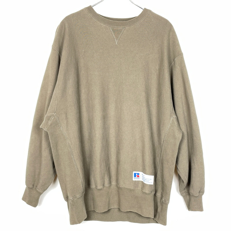 【中古品】【メンズ】 FAT エフエーティー SWEAT F32510-SW11-AB スウェット 長袖 トップス トレーナー 142-261009-sa-15-teih サイズ：SKINNY カラー：カーキ系/ブラウン系 万代Net店