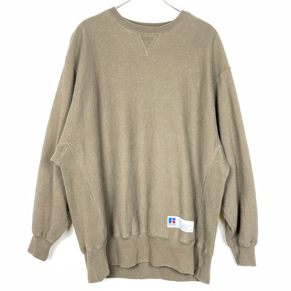 【中古品】【メンズ】 FAT エフエーティー SWEAT F32510-SW11-AB スウェット 長袖 トップス トレーナー 142-261009-sa-15-teih サイズ：SKINNY カラー：カーキ系/ブラウン系 万代Net店