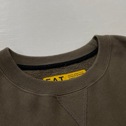 【中古品】【メンズ】 FAT エフエーティー SWEAT F32510-SW11-AB スウェット 長袖 トップス トレーナー 142-261009-sa-15-teih サイズ：SKINNY カラー：カーキ系/ブラウン系 万代Net店