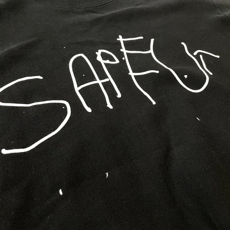 【中古品】【メンズ】 SAPEUR サプール SWEAT スウェット 長袖 トップス トレーナー 142-261009-sa-16-teih サイズ：L カラー：ブラック 万代Net店