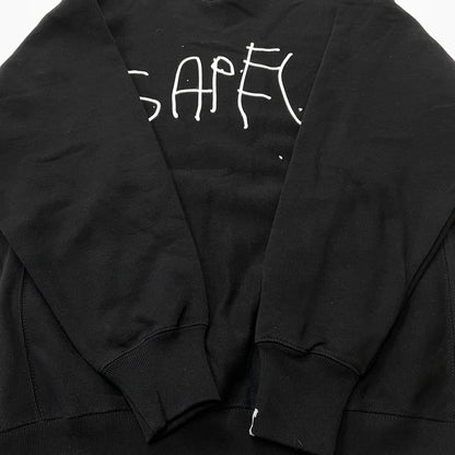 【中古品】【メンズ】 SAPEUR サプール SWEAT スウェット 長袖 トップス トレーナー 142-261009-sa-16-teih サイズ：L カラー：ブラック 万代Net店