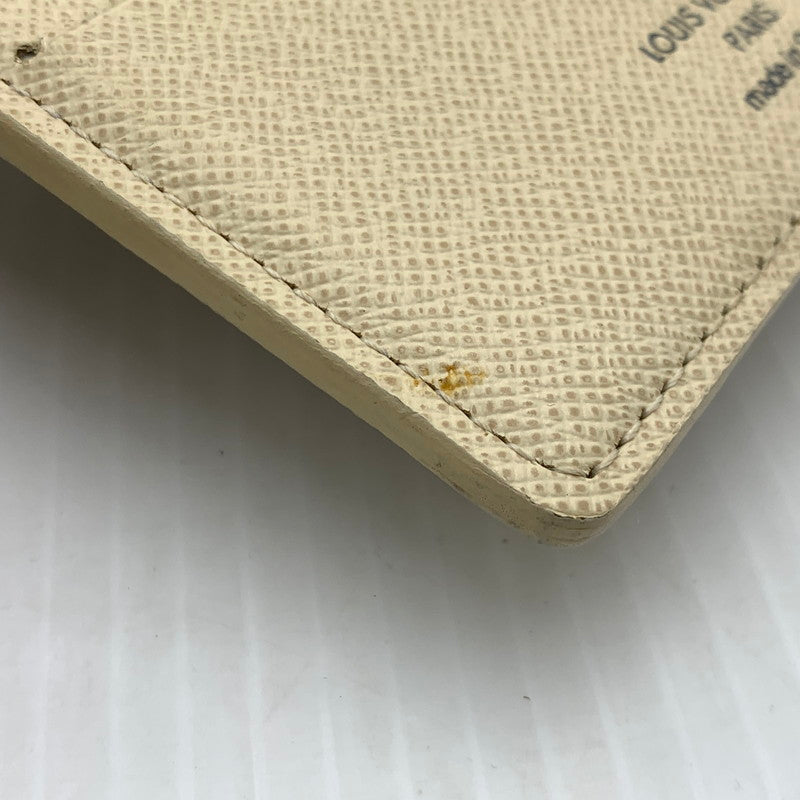 【中古品】【メンズ/レディース】 LOUIS VUITTON ルイ・ヴィトン MARCO WALLET DAMIER AZUR N60018 マルコ ウォレット ダミエ アズール ポルトフォイユ 二つ折り財布 179-261011-ko-10-teih カラー：アイボリー系 万代Net店