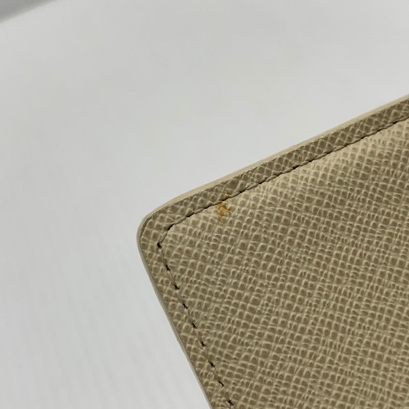 【中古品】【メンズ/レディース】 LOUIS VUITTON ルイ・ヴィトン MARCO WALLET DAMIER AZUR N60018 マルコ ウォレット ダミエ アズール ポルトフォイユ 二つ折り財布 179-261011-ko-10-teih カラー：アイボリー系 万代Net店