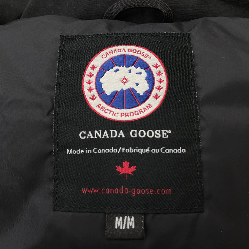 【中古品】【メンズ】 CANADA GOOSE カナダグース × DOWN VEST MENGAPP323WIN ダウン ベスト アウター 141-261011-sa-16-teih サイズ：M カラー：ブラック 万代Net店