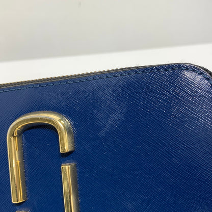 【中古品】【レディース】 MARC JACOBS マークジェイコブス THE SNAPSHOT LEATHER SHOULDER BAG M0014146 スナップショット レザー ショルダーバッグ カバン 188-261011-ko-19-teih カラー：ブルーシーマルチ 万代Net店