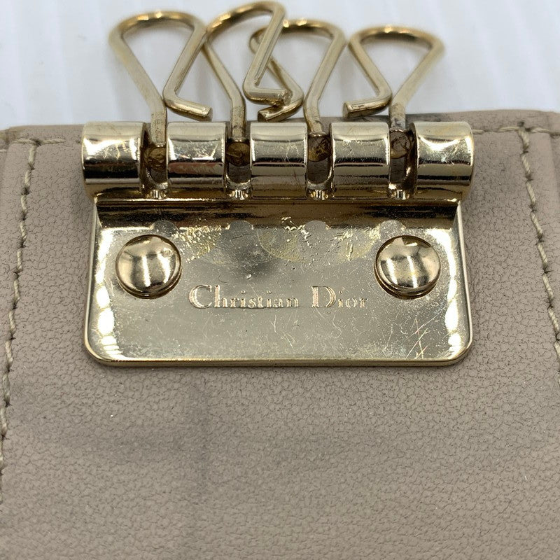 【現状渡し品】【メンズ/レディース】 CHRISTIAN DIOR クリスチャンディオール MY DIOR ASTER S0983ONMJ_M51U キーケース アクセサリー キーフック 183-261014-ko-10-teih カラー：ベージュ 万代Net店