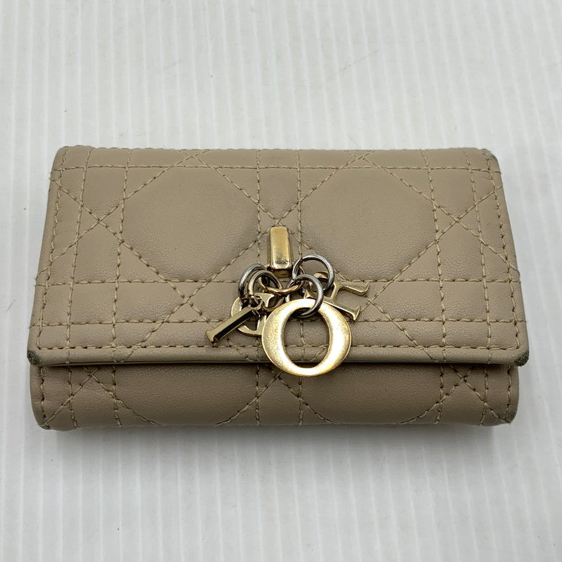 【現状渡し品】【メンズ/レディース】 CHRISTIAN DIOR クリスチャンディオール MY DIOR ASTER S0983ONMJ_M51U キーケース アクセサリー キーフック 183-261014-ko-10-teih カラー：ベージュ 万代Net店