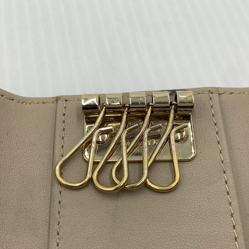 【現状渡し品】【メンズ/レディース】 CHRISTIAN DIOR クリスチャンディオール MY DIOR ASTER S0983ONMJ_M51U キーケース アクセサリー キーフック 183-261014-ko-10-teih カラー：ベージュ 万代Net店