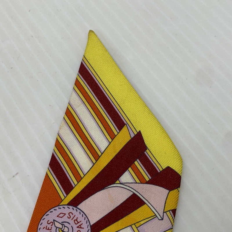【現状渡し品】【レディース】 HERMES エルメス TWILLY CHARM SCARF ツイリーチャーム スカーフ アクセサリー シルク 182-261016-ko-17-teih カラー：マルチカラー 万代Net店