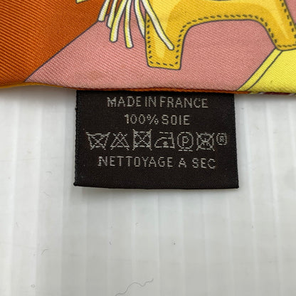 【現状渡し品】【レディース】 HERMES エルメス TWILLY CHARM SCARF ツイリーチャーム スカーフ アクセサリー シルク 182-261016-ko-17-teih カラー：マルチカラー 万代Net店