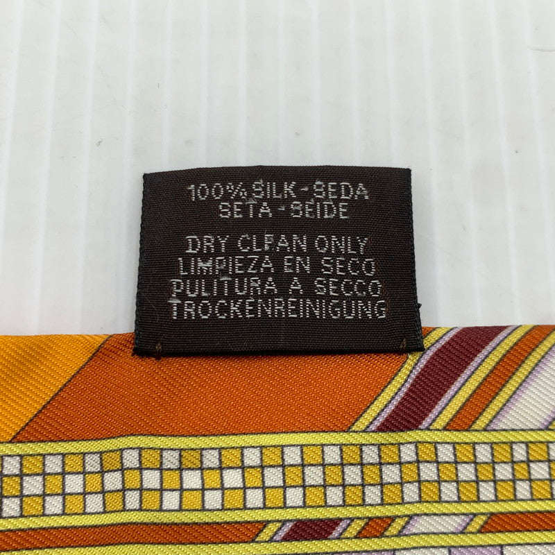 【現状渡し品】【レディース】 HERMES エルメス TWILLY CHARM SCARF ツイリーチャーム スカーフ アクセサリー シルク 182-261016-ko-17-teih カラー：マルチカラー 万代Net店
