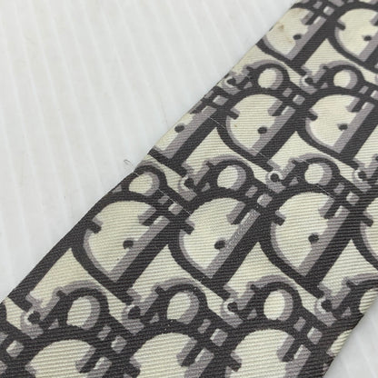【現状渡し品】【レディース】 CHRISTIAN DIOR クリスチャンディオール OBLIQUE MITZAH SCARF 15D0B106I600 オブリーク ミッツァ スカーフ アクセサリー シルク 182-261016-ko-16-teih カラー：グレー 万代Net店