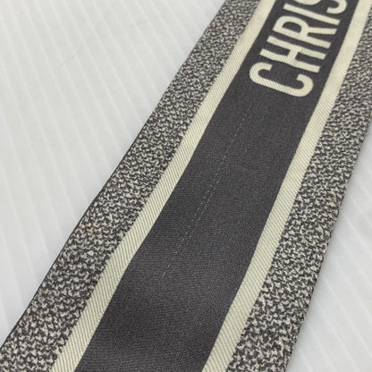 【現状渡し品】【レディース】 CHRISTIAN DIOR クリスチャンディオール OBLIQUE MITZAH SCARF 15D0B106I600 オブリーク ミッツァ スカーフ アクセサリー シルク 182-261016-ko-16-teih カラー：グレー 万代Net店