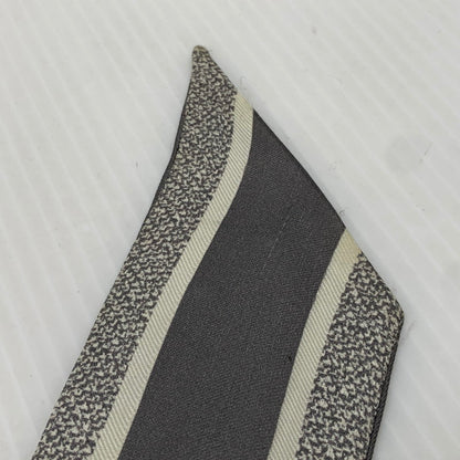 【現状渡し品】【レディース】 CHRISTIAN DIOR クリスチャンディオール OBLIQUE MITZAH SCARF 15D0B106I600 オブリーク ミッツァ スカーフ アクセサリー シルク 182-261016-ko-16-teih カラー：グレー 万代Net店