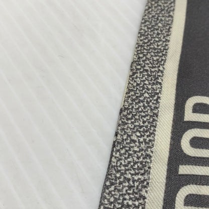 【現状渡し品】【レディース】 CHRISTIAN DIOR クリスチャンディオール OBLIQUE MITZAH SCARF 15D0B106I600 オブリーク ミッツァ スカーフ アクセサリー シルク 182-261016-ko-16-teih カラー：グレー 万代Net店