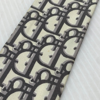【現状渡し品】【レディース】 CHRISTIAN DIOR クリスチャンディオール OBLIQUE MITZAH SCARF 15D0B106I600 オブリーク ミッツァ スカーフ アクセサリー シルク 182-261016-ko-16-teih カラー：グレー 万代Net店