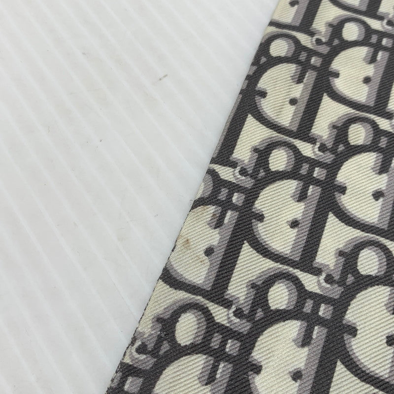 【現状渡し品】【レディース】 CHRISTIAN DIOR クリスチャンディオール OBLIQUE MITZAH SCARF 15D0B106I600 オブリーク ミッツァ スカーフ アクセサリー シルク 182-261016-ko-16-teih カラー：グレー 万代Net店