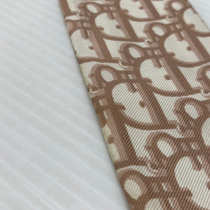 【現状渡し品】【レディース】 CHRISTIAN DIOR クリスチャンディオール OBLIQUE MITZAH SCARF 15DOB106I600 オブリーク ミッツァ スカーフ アクセサリー シルク 182-261016-ko-15-teih カラー：ピンクベージュ 万代Net店