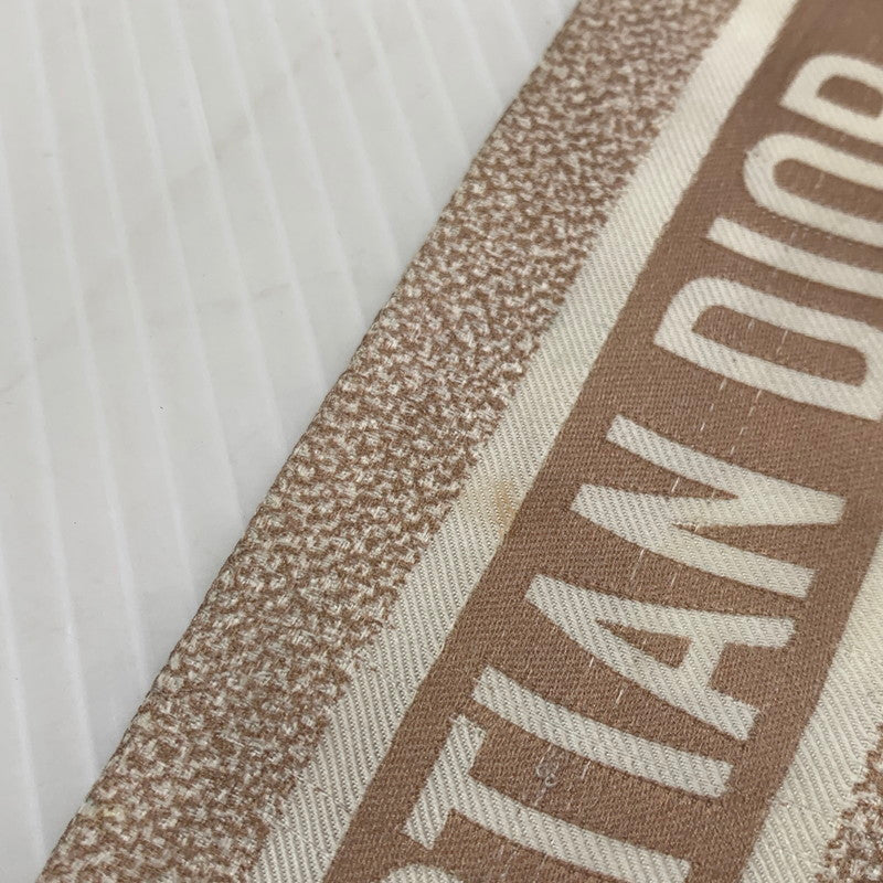 【現状渡し品】【レディース】 CHRISTIAN DIOR クリスチャンディオール OBLIQUE MITZAH SCARF 15DOB106I600 オブリーク ミッツァ スカーフ アクセサリー シルク 182-261016-ko-15-teih カラー：ピンクベージュ 万代Net店