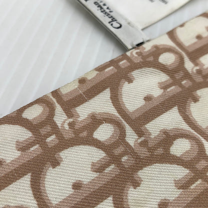 【現状渡し品】【レディース】 CHRISTIAN DIOR クリスチャンディオール OBLIQUE MITZAH SCARF 15DOB106I600 オブリーク ミッツァ スカーフ アクセサリー シルク 182-261016-ko-15-teih カラー：ピンクベージュ 万代Net店