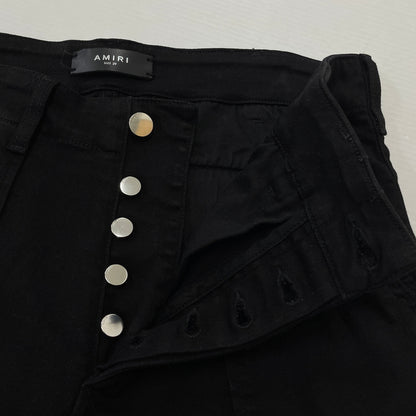 【中古品】【メンズ】 AMIRI アミリ TACTICAL CARGO PANTS SRAMDNCG1007SMRDS タクティカル カーゴ パンツ ボトムス 152-261011-sa-17-teih サイズ：29 カラー：ブラック 万代Net店